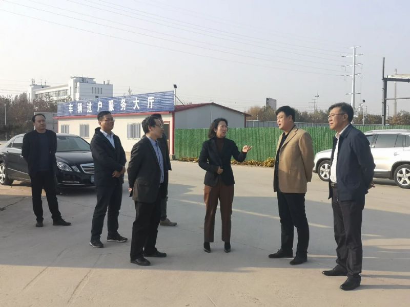 市委常委、組織部部長(zhǎng)胡筱芹陪同中汽中心專家到龍港汽車城進(jìn)行調(diào)研