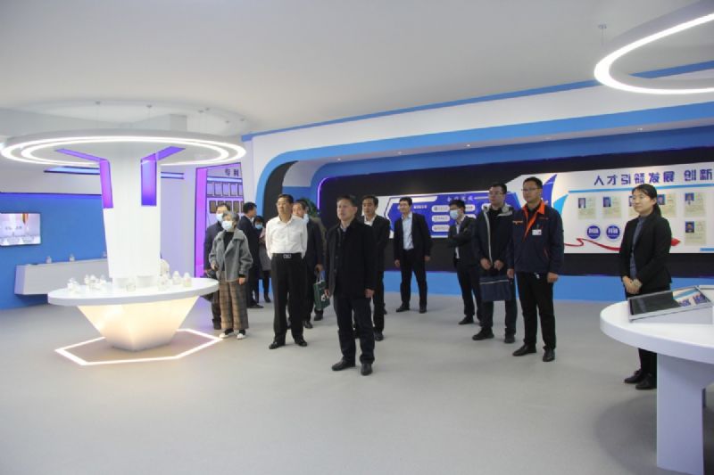 省工信廳領(lǐng)導到龍港硅業(yè)公司開展上市培育和投rongzi調(diào)研及對接服務